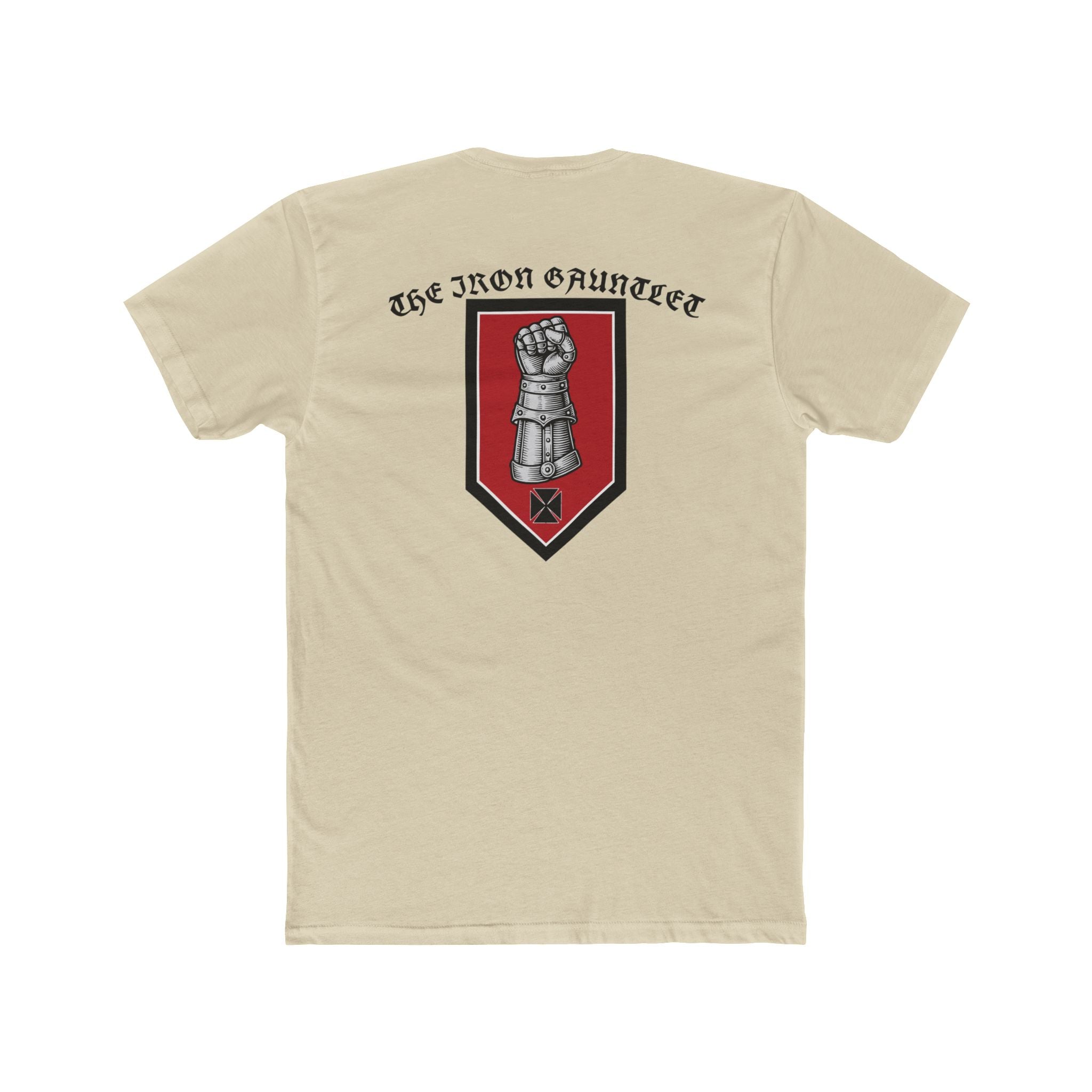 Copy of Unisex Cotton Crew Tee - The Iron Gauntlet "Find your inner knight" Graphic Tee