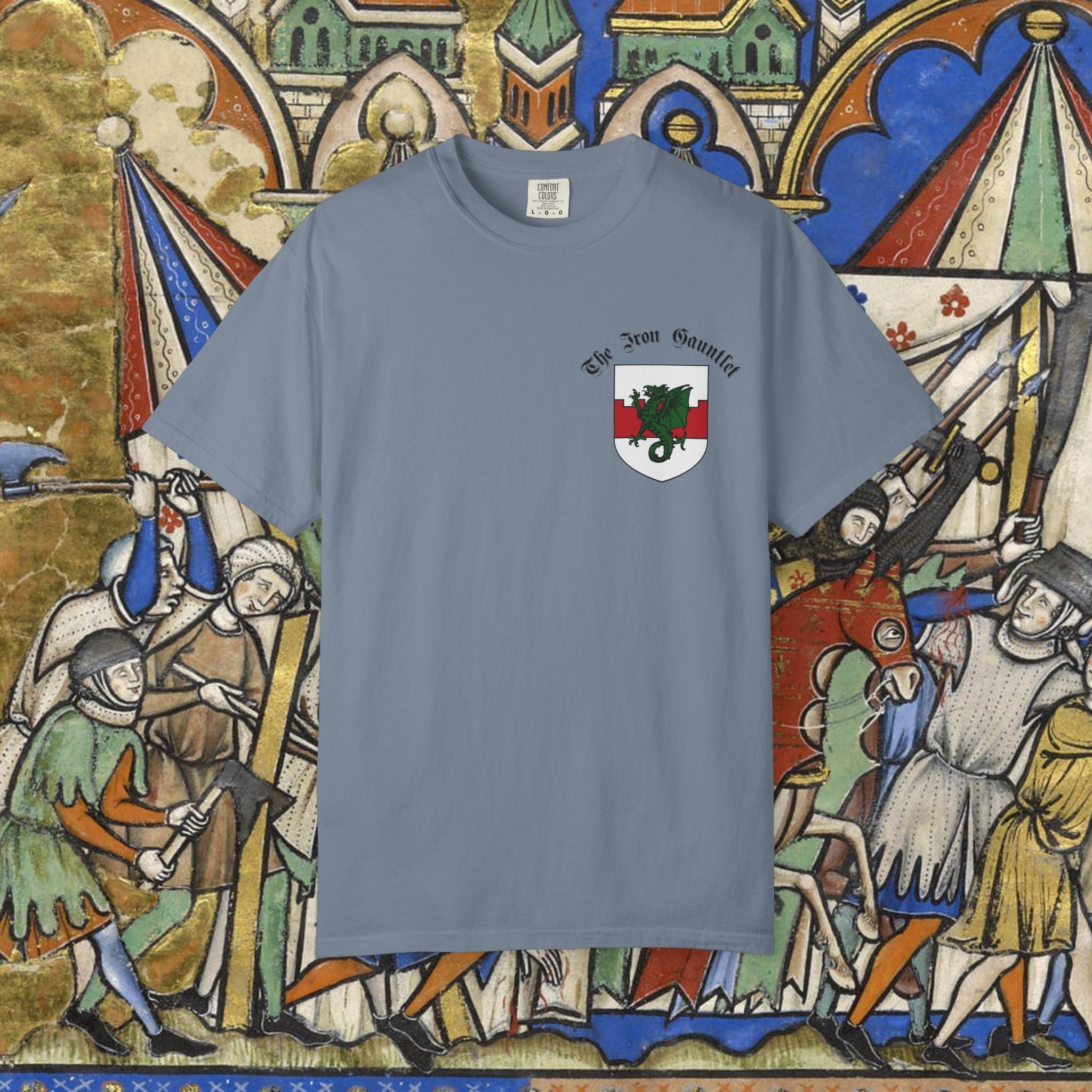 Not All Heroes Fight, Some Just Hug It Out — Funny Medieval T-Shirt