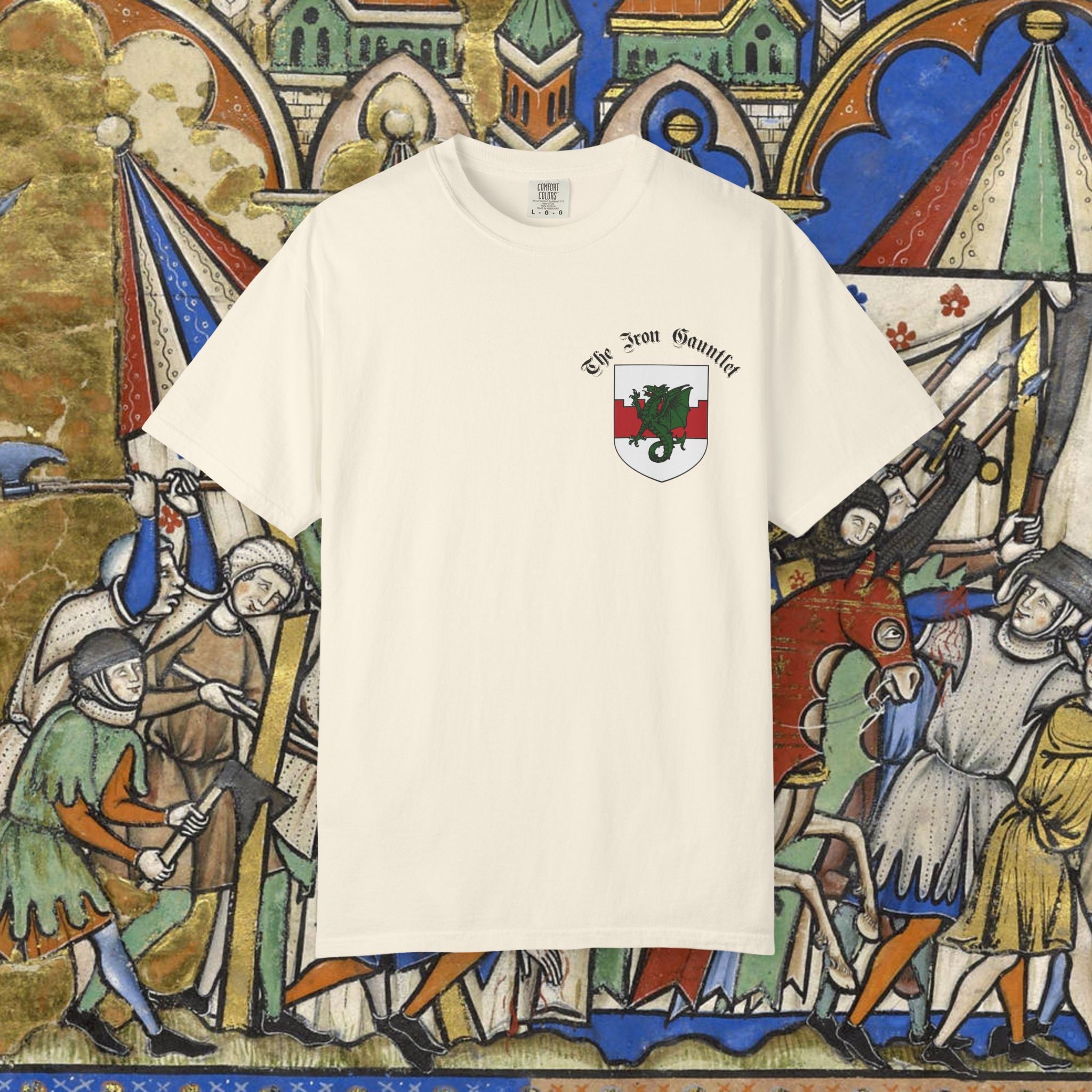 Not All Heroes Fight, Some Just Hug It Out — Funny Medieval T-Shirt