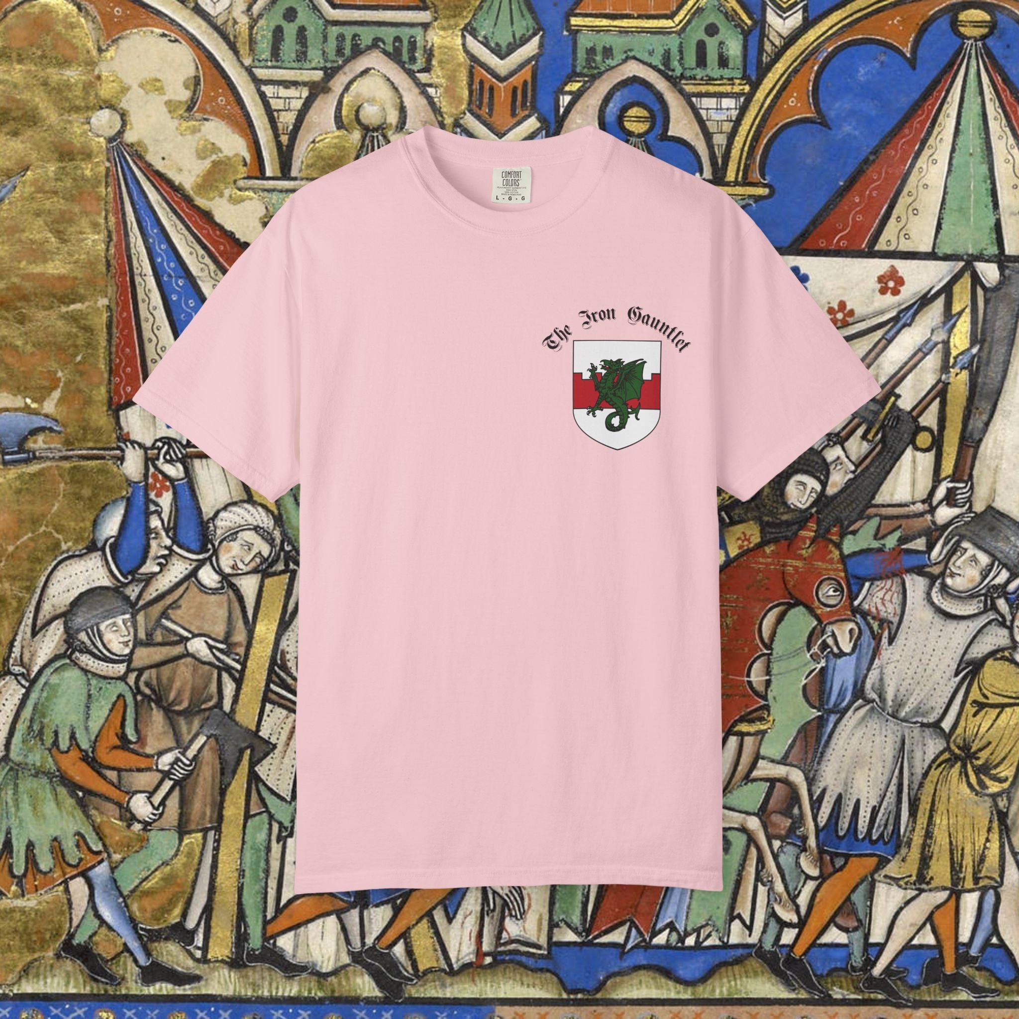 Not All Heroes Fight, Some Just Hug It Out — Funny Medieval T-Shirt
