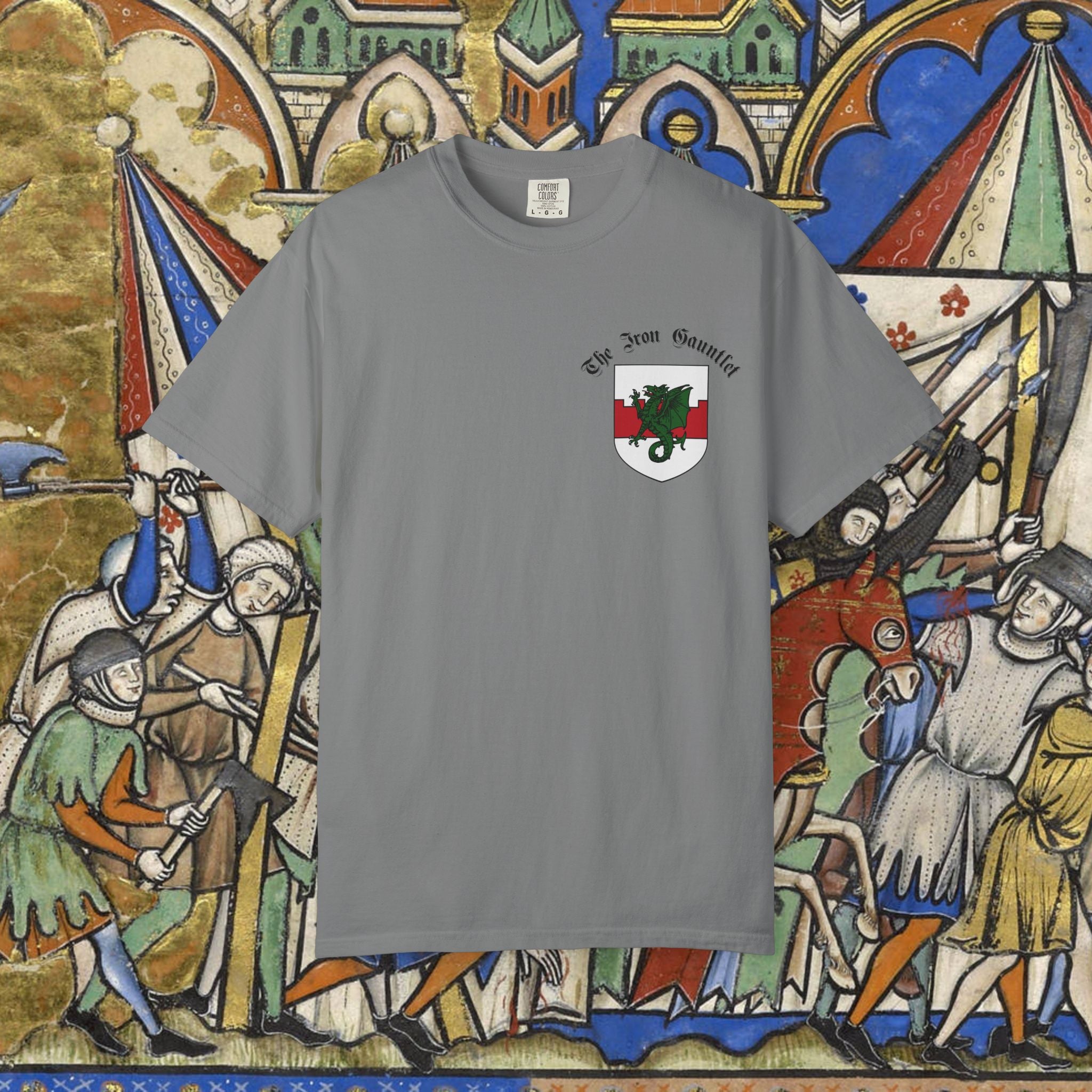 Not All Heroes Fight, Some Just Hug It Out — Funny Medieval T-Shirt