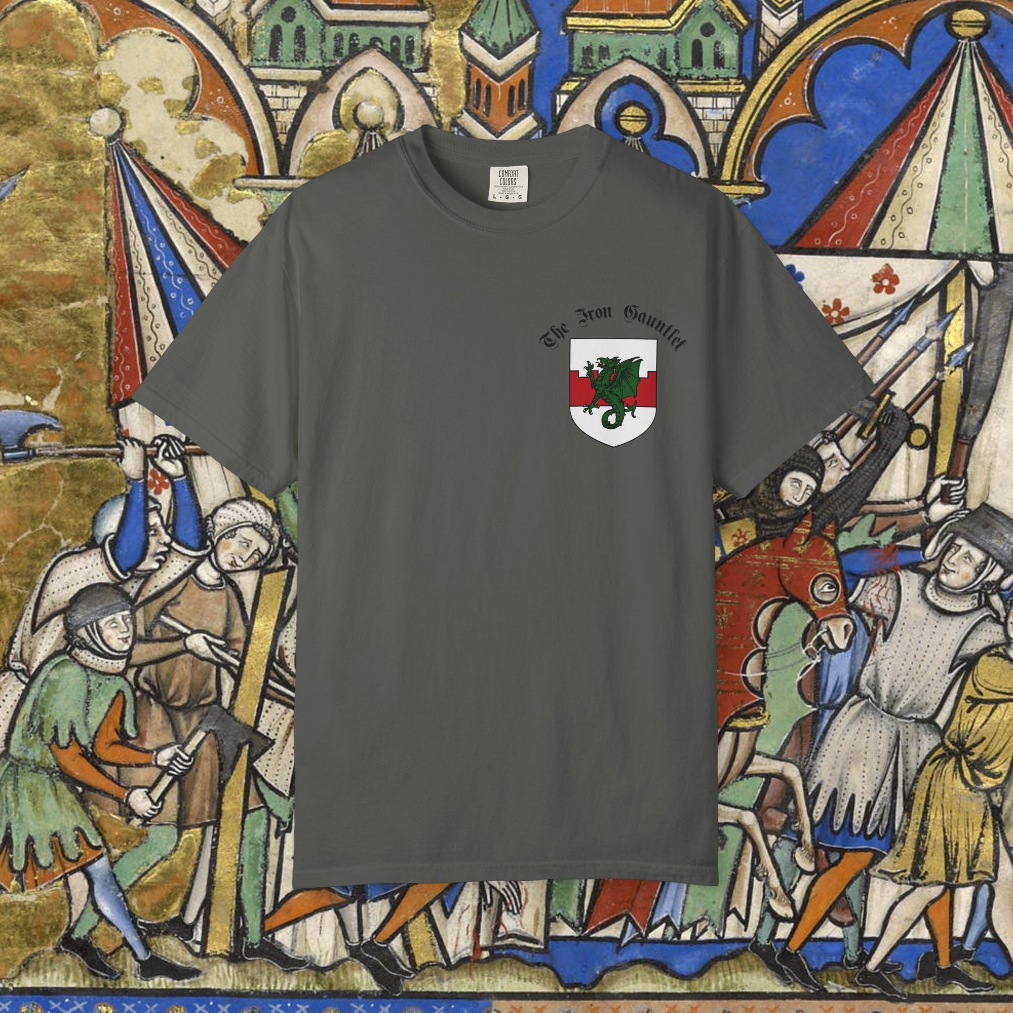 Not All Heroes Fight, Some Just Hug It Out — Funny Medieval T-Shirt