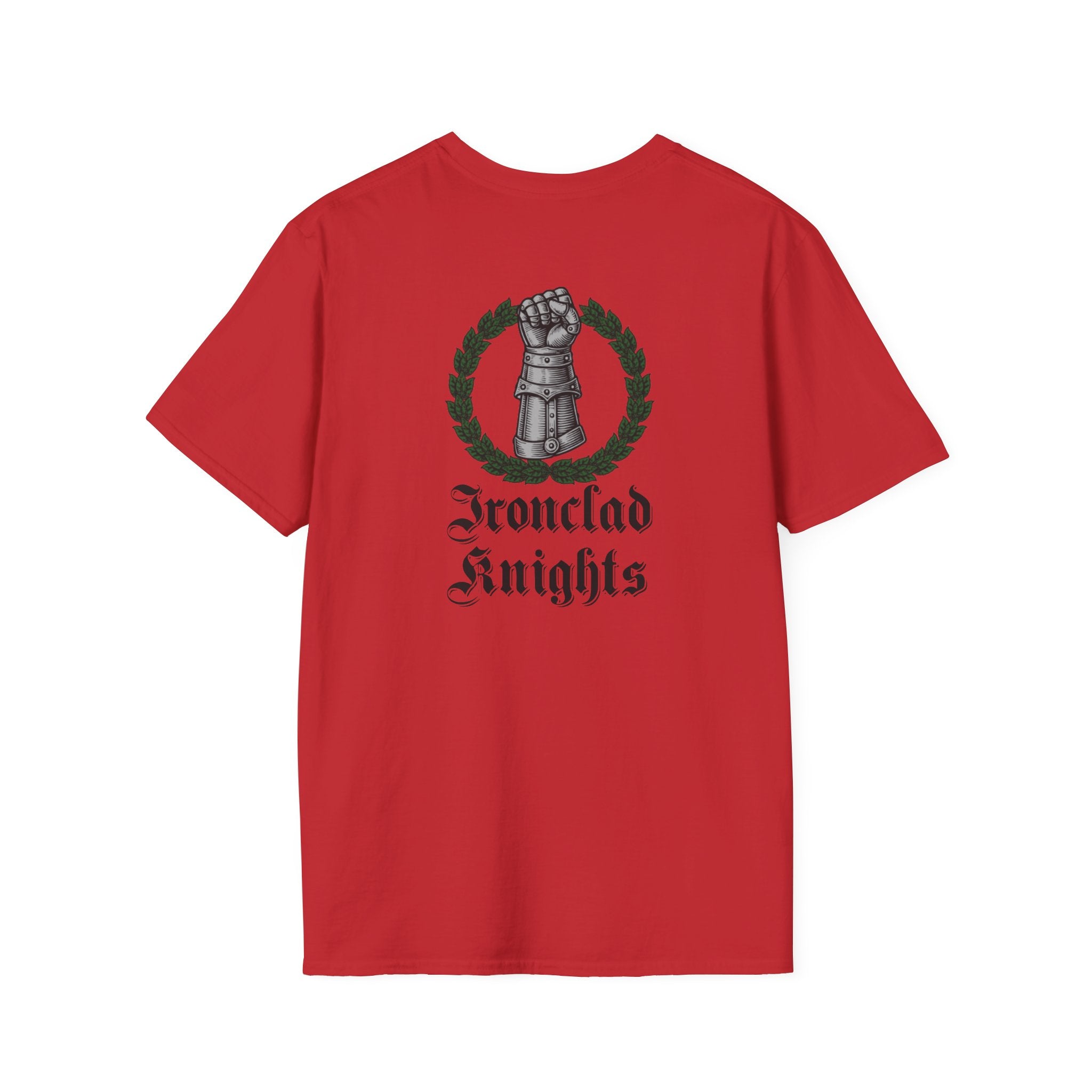 Battle-Scarred T-Shirt — Vintage Medieval Armor Graphic Tee