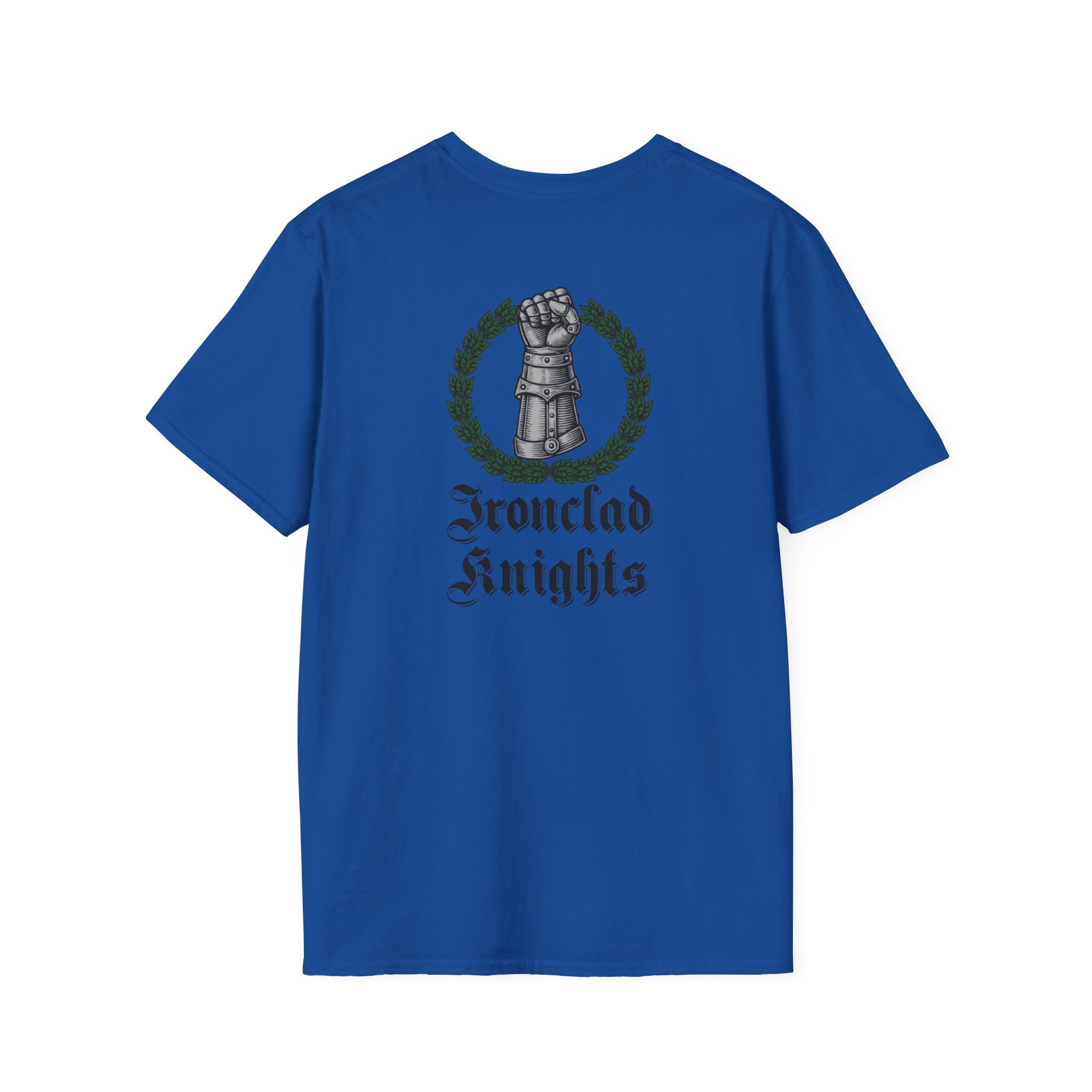 Battle-Scarred T-Shirt — Vintage Medieval Armor Graphic Tee