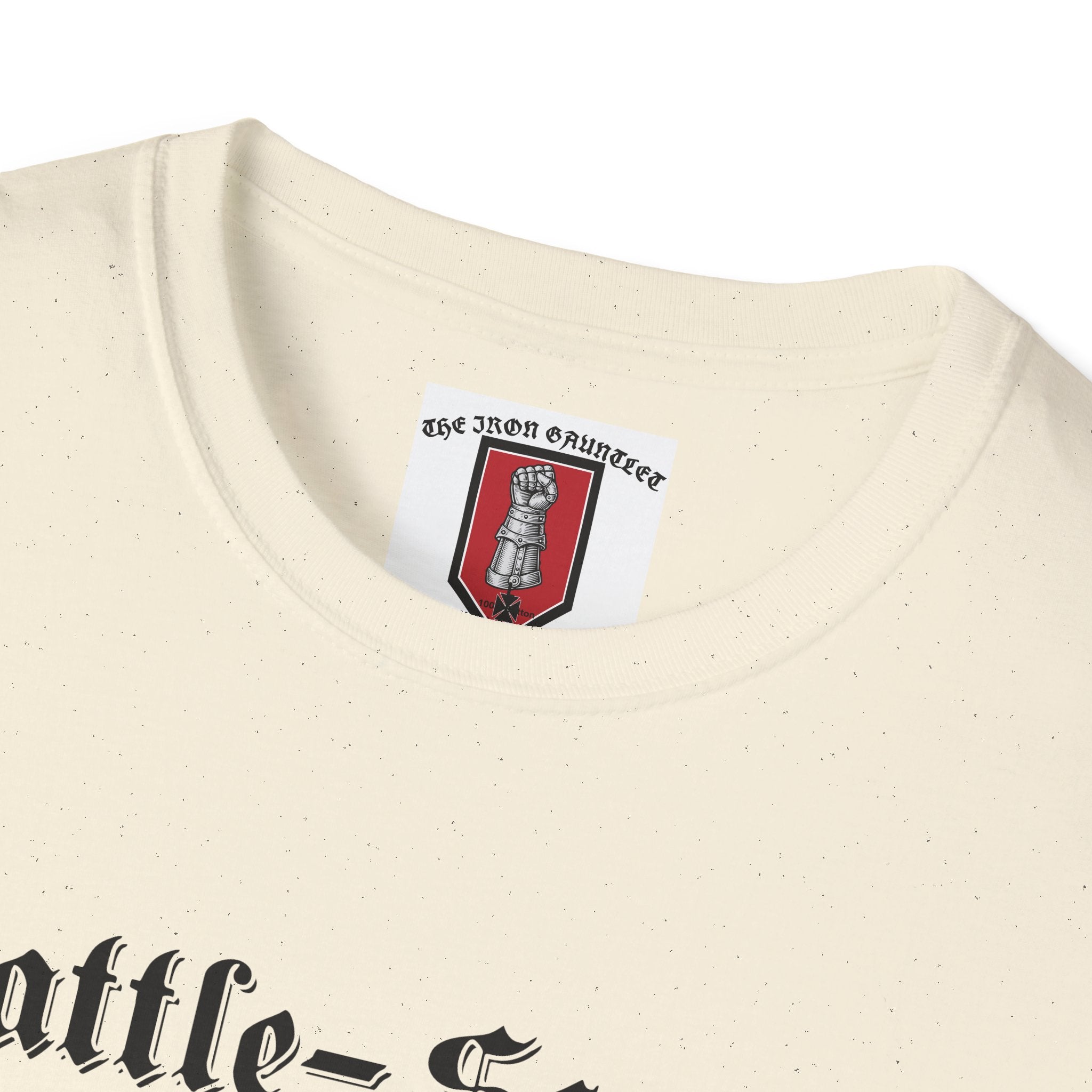 Battle-Scarred T-Shirt — Vintage Medieval Armor Graphic Tee