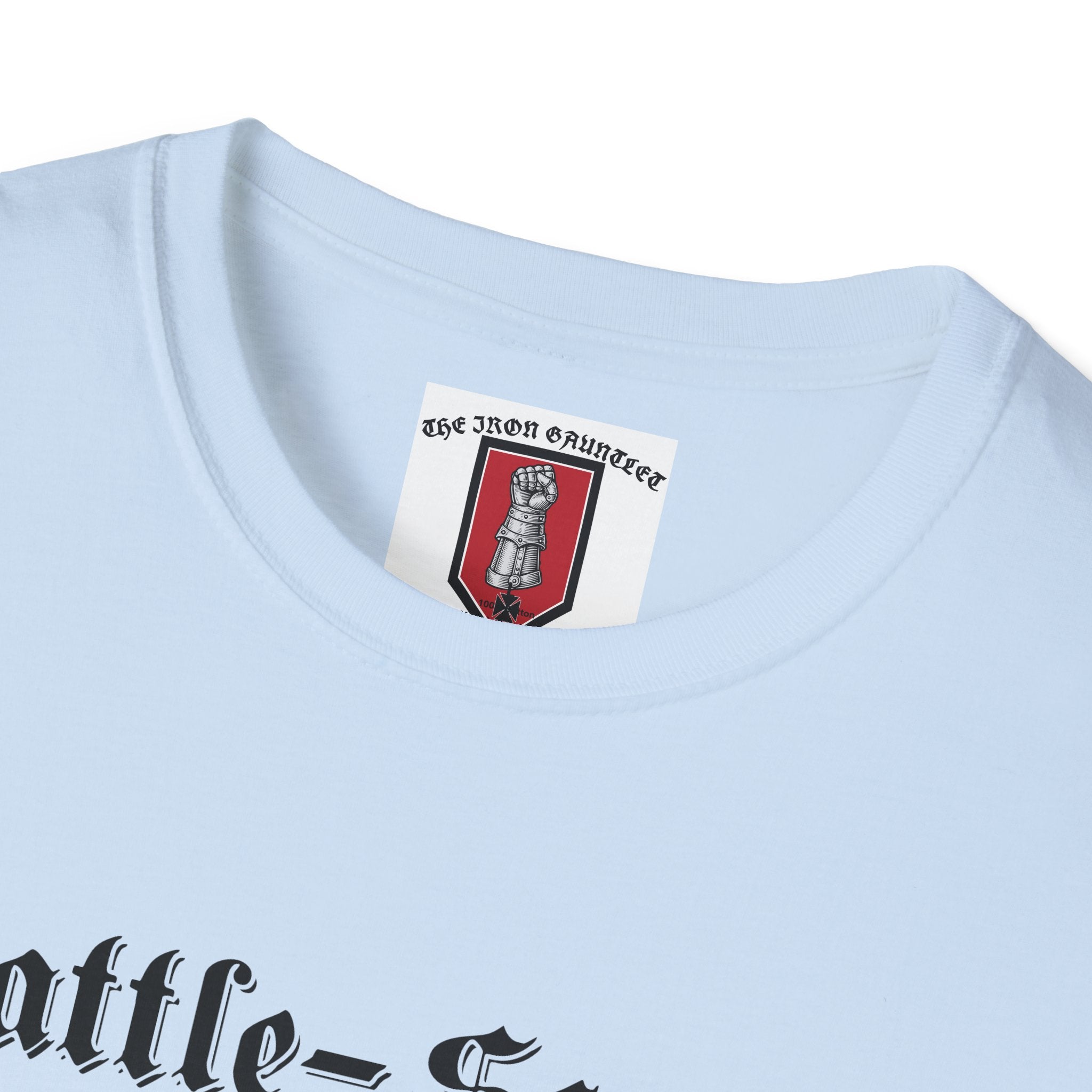 Battle-Scarred T-Shirt — Vintage Medieval Armor Graphic Tee