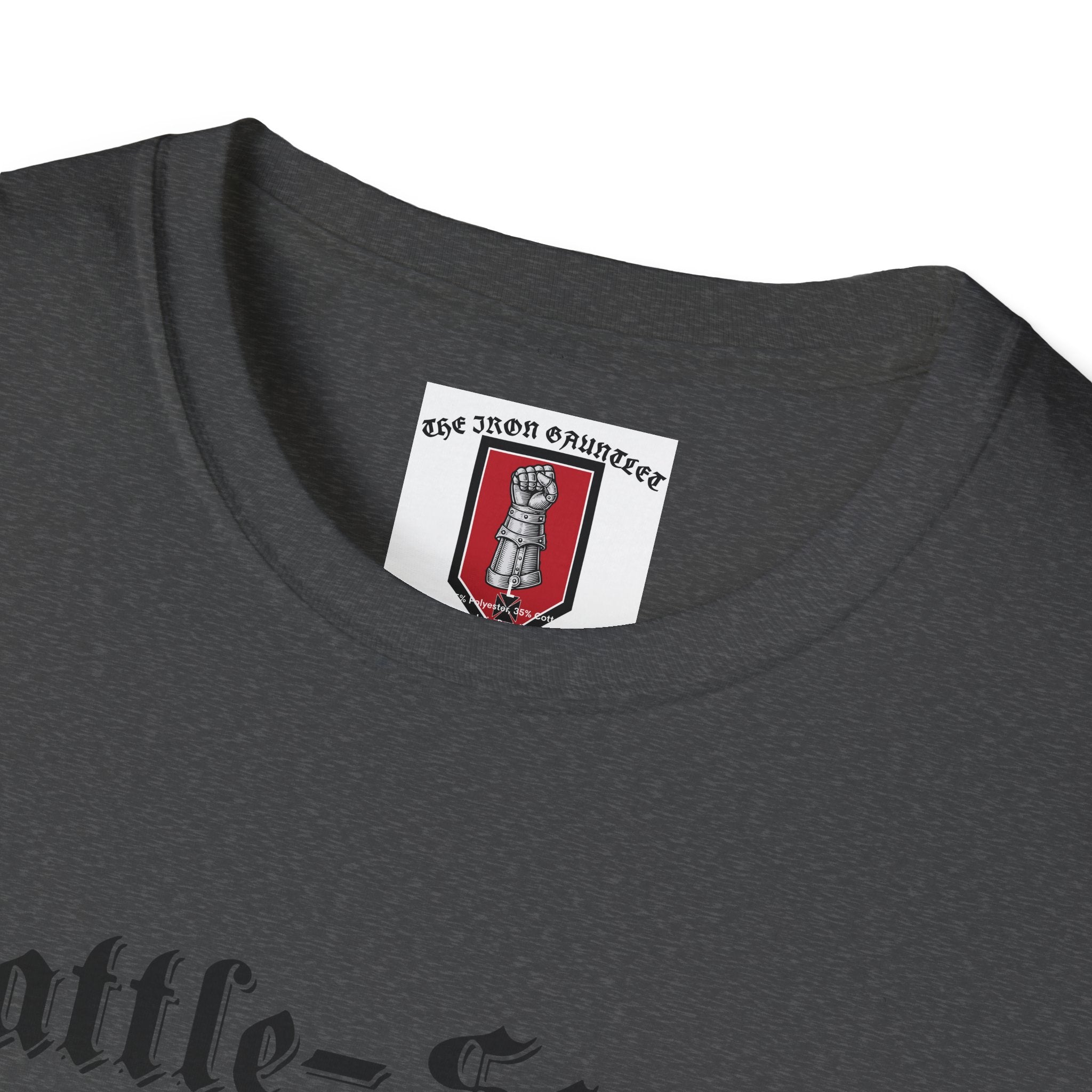 Battle-Scarred T-Shirt — Vintage Medieval Armor Graphic Tee