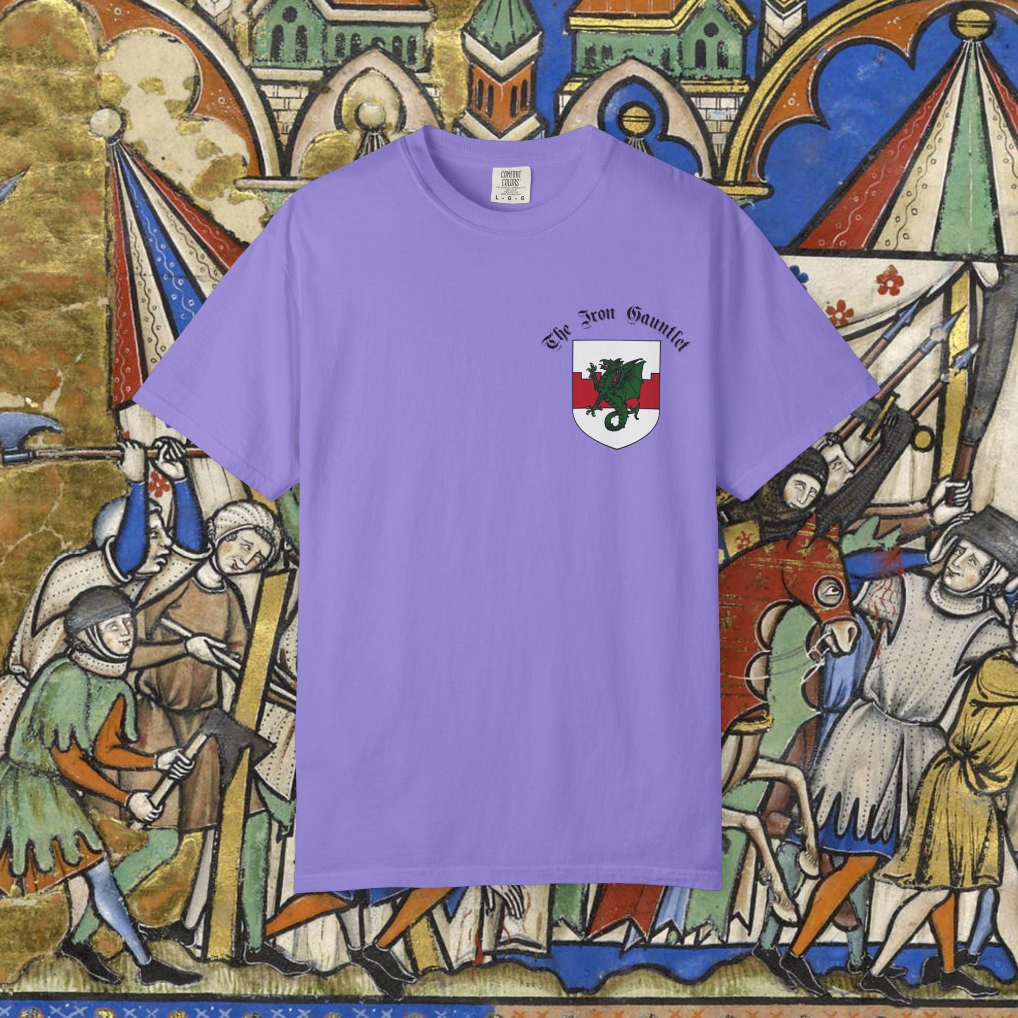 Not All Heroes Fight, Some Just Hug It Out — Funny Medieval T-Shirt