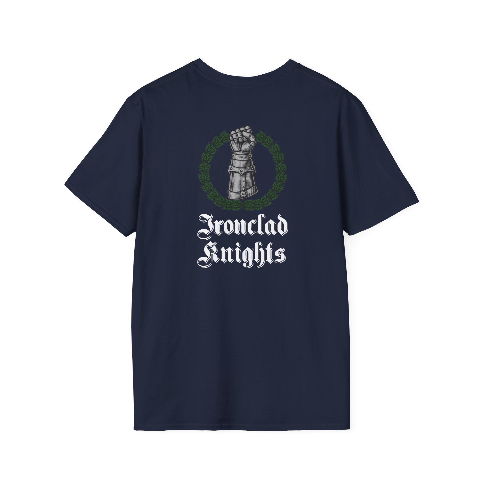 Battle-Scarred T-Shirt — Vintage Medieval Armor Graphic Tee