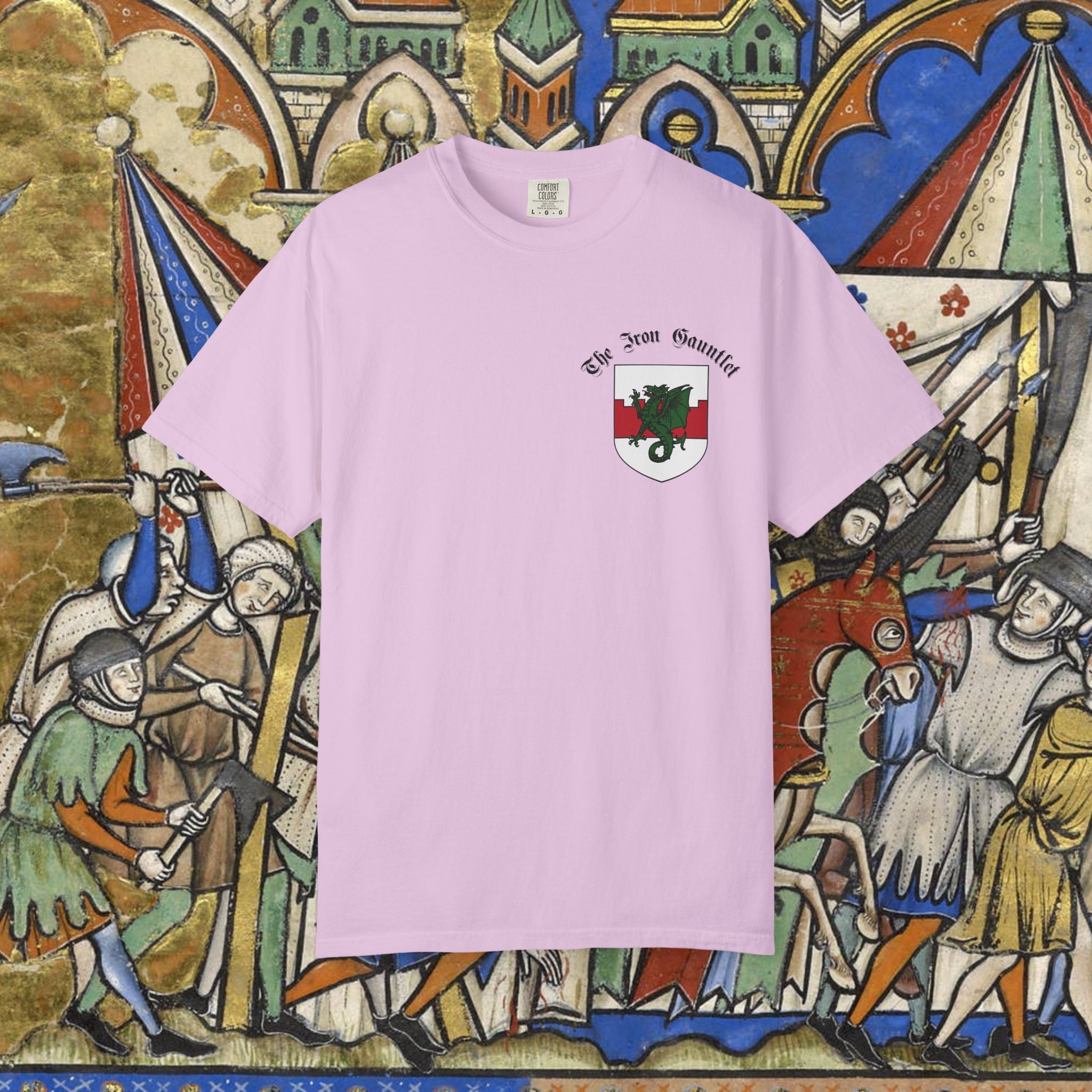 Not All Heroes Fight, Some Just Hug It Out — Funny Medieval T-Shirt
