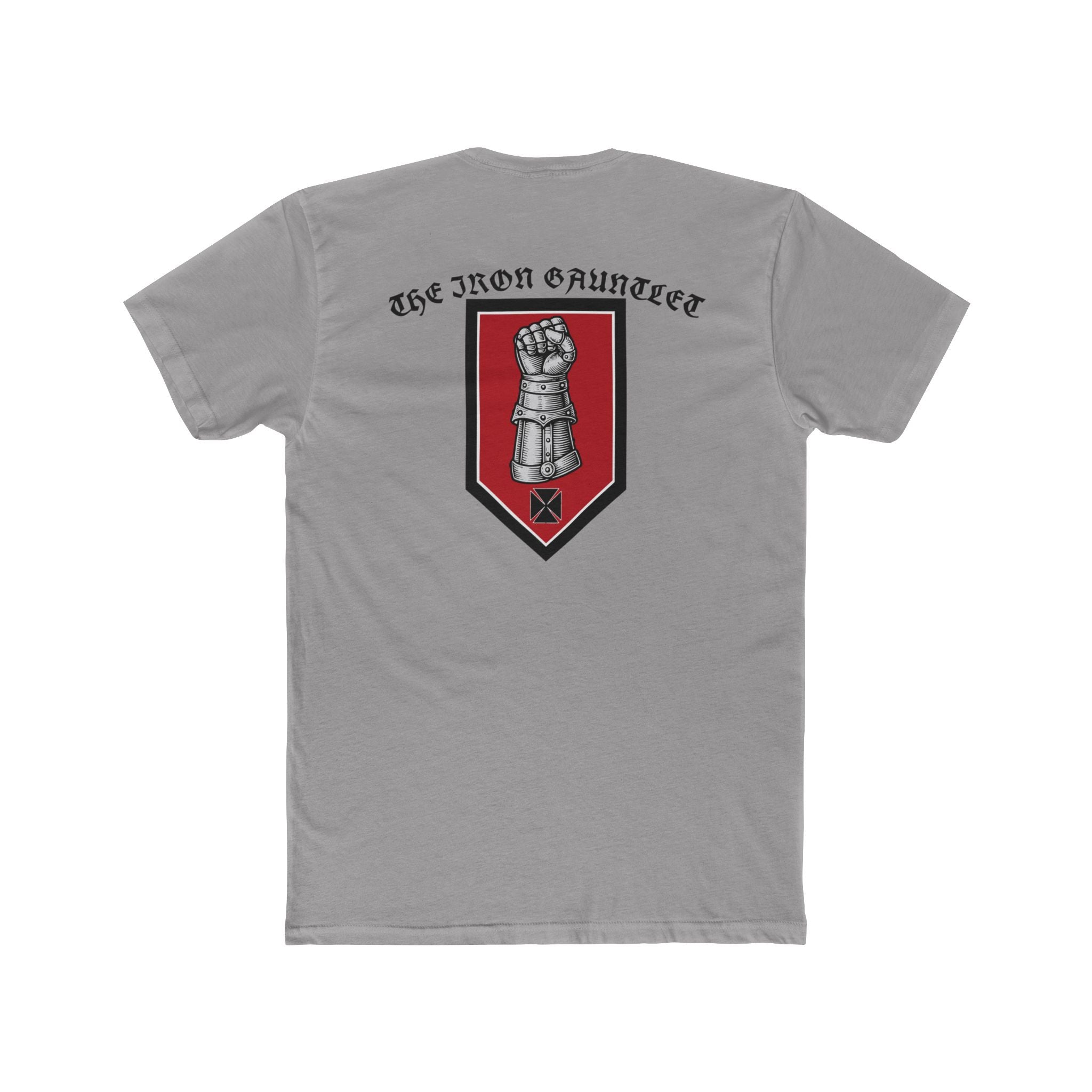Copy of Unisex Cotton Crew Tee - The Iron Gauntlet "Find your inner knight" Graphic Tee