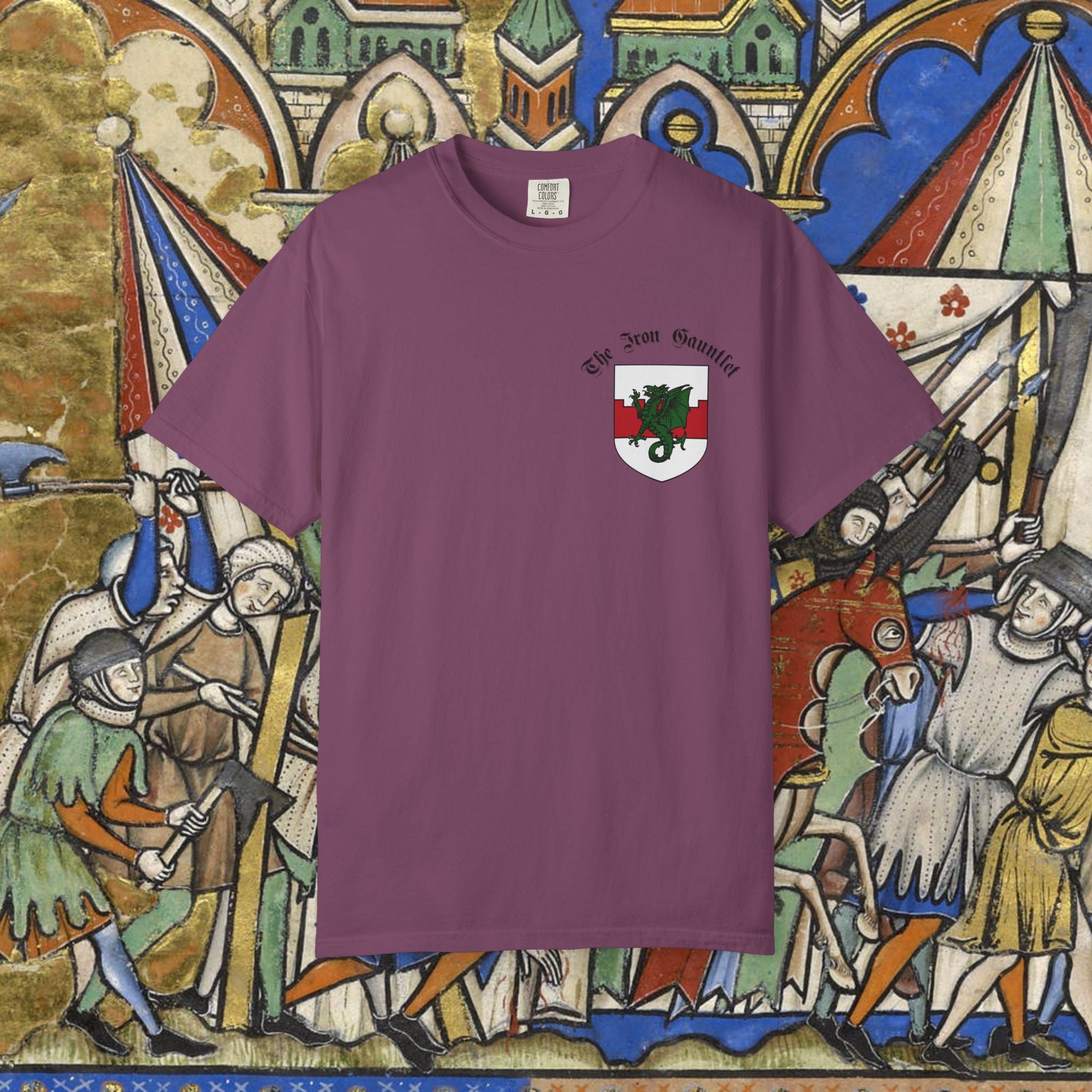 Not All Heroes Fight, Some Just Hug It Out — Funny Medieval T-Shirt