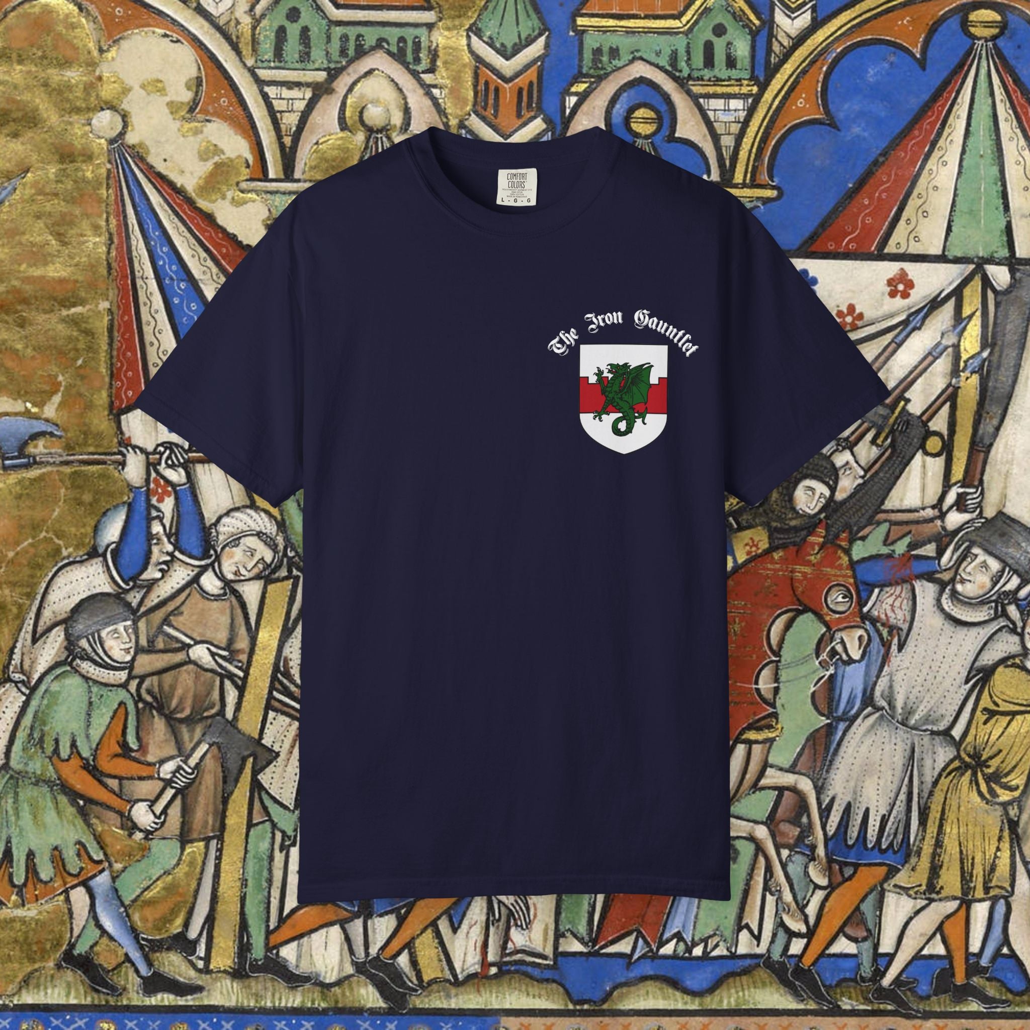 Not All Heroes Fight, Some Just Hug It Out — Funny Medieval T-Shirt