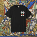 Not All Heroes Fight, Some Just Hug It Out — Funny Medieval T-Shirt