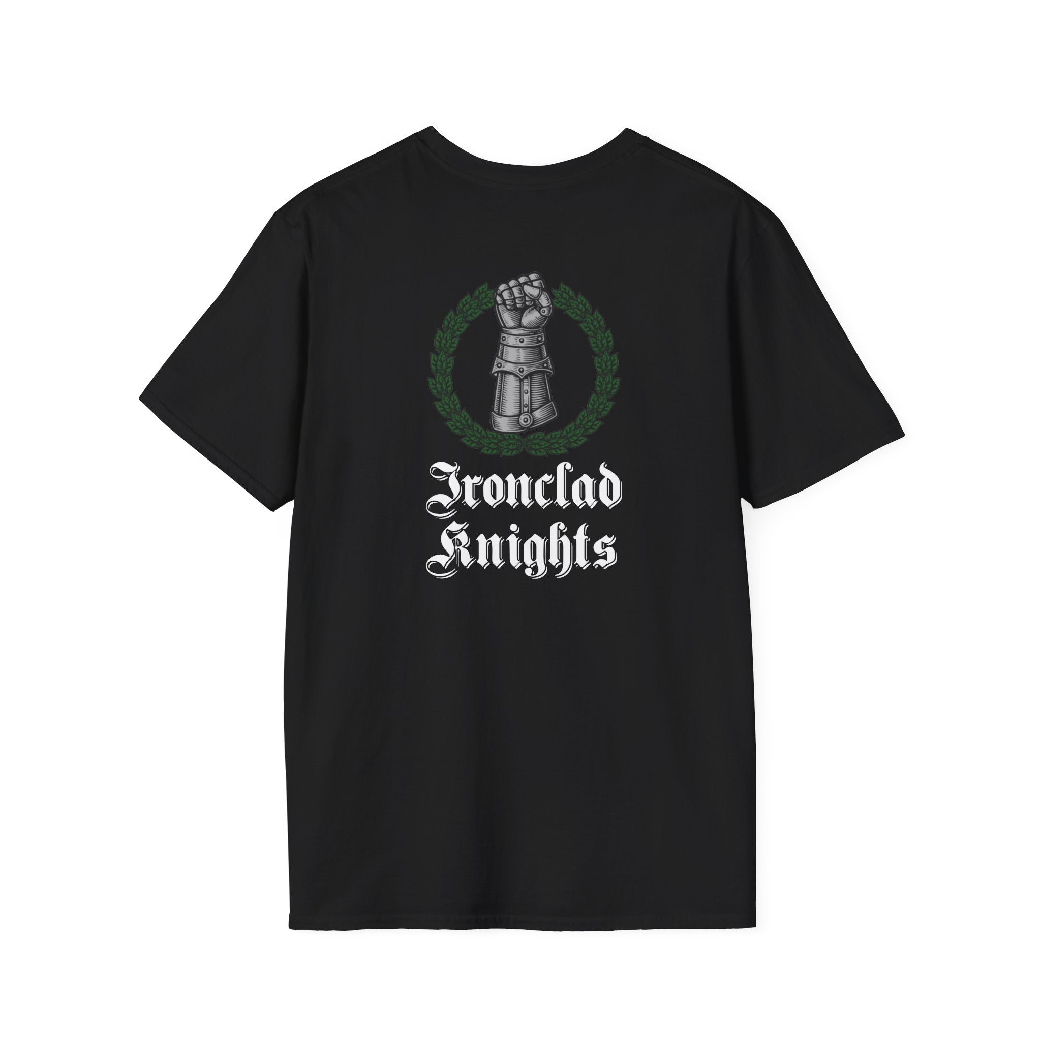 Battle-Scarred T-Shirt — Vintage Medieval Armor Graphic Tee