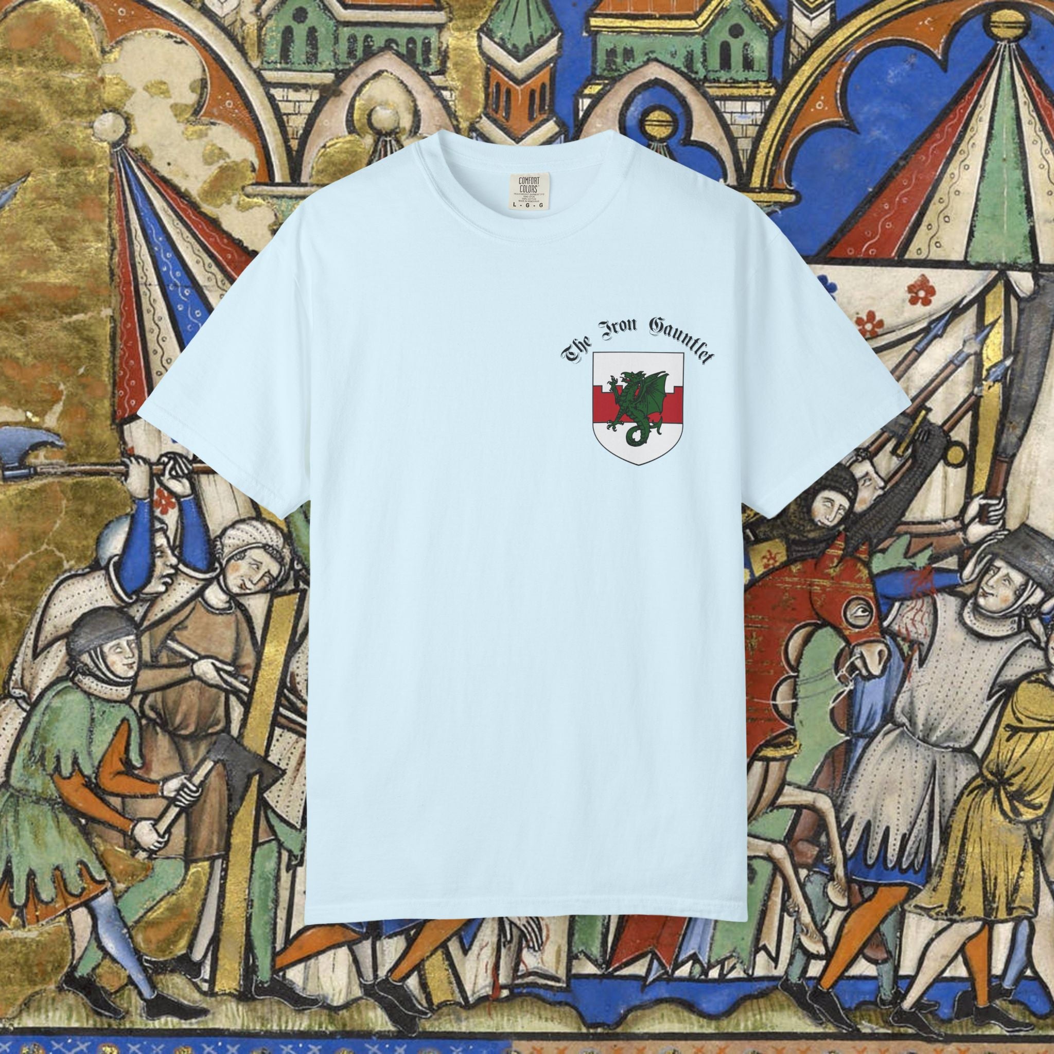 Not All Heroes Fight, Some Just Hug It Out — Funny Medieval T-Shirt