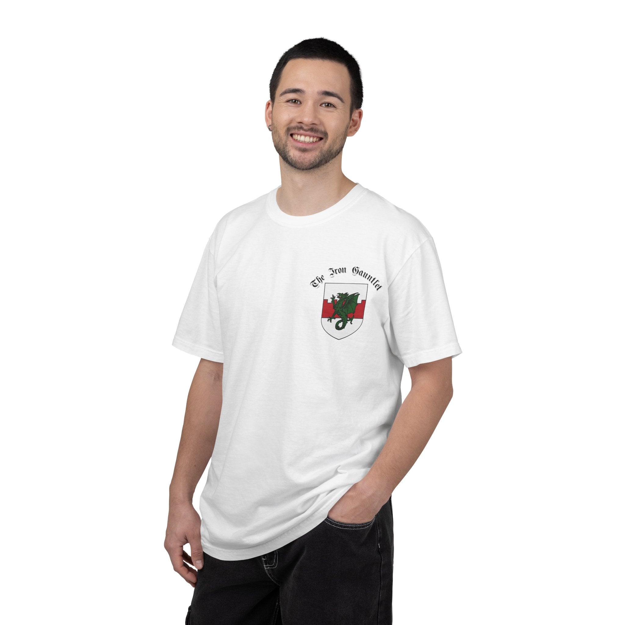 Not All Heroes Fight, Some Just Hug It Out — Funny Medieval T-Shirt