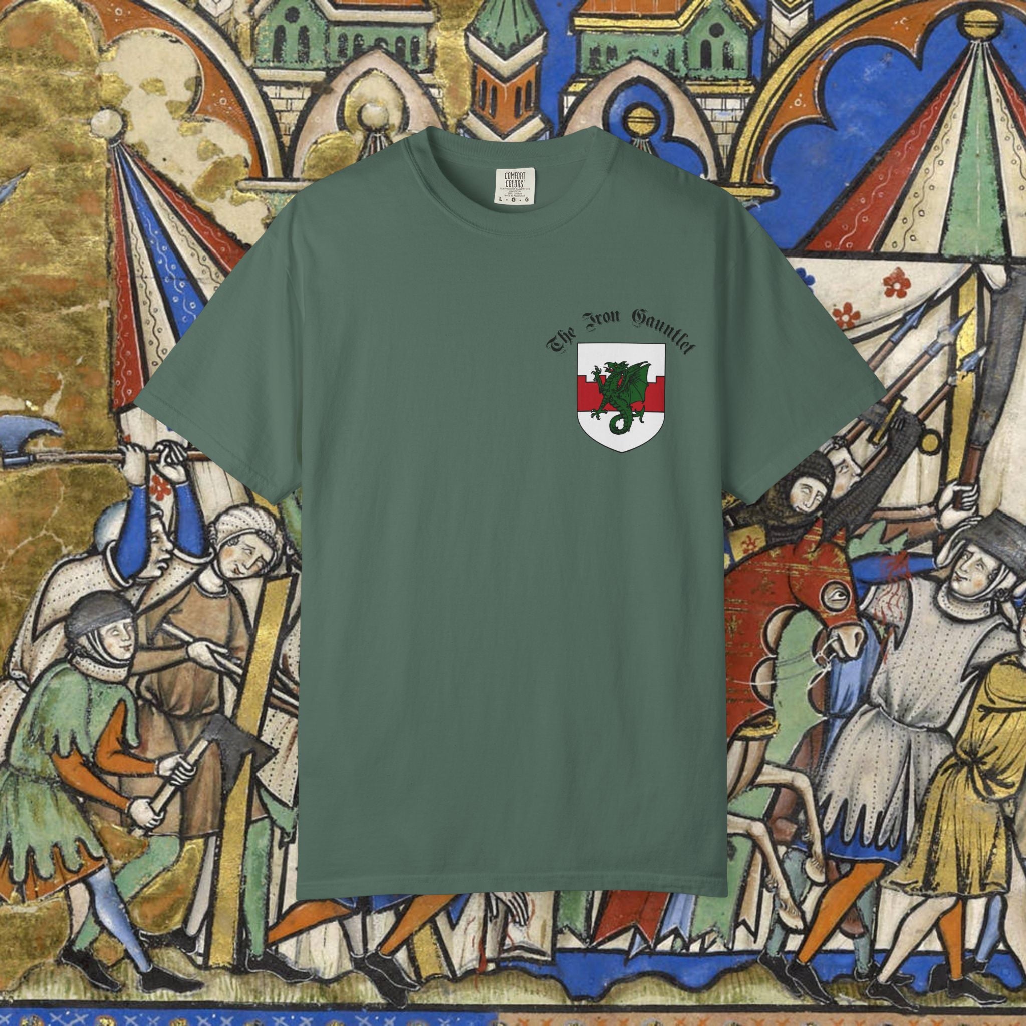 Not All Heroes Fight, Some Just Hug It Out — Funny Medieval T-Shirt