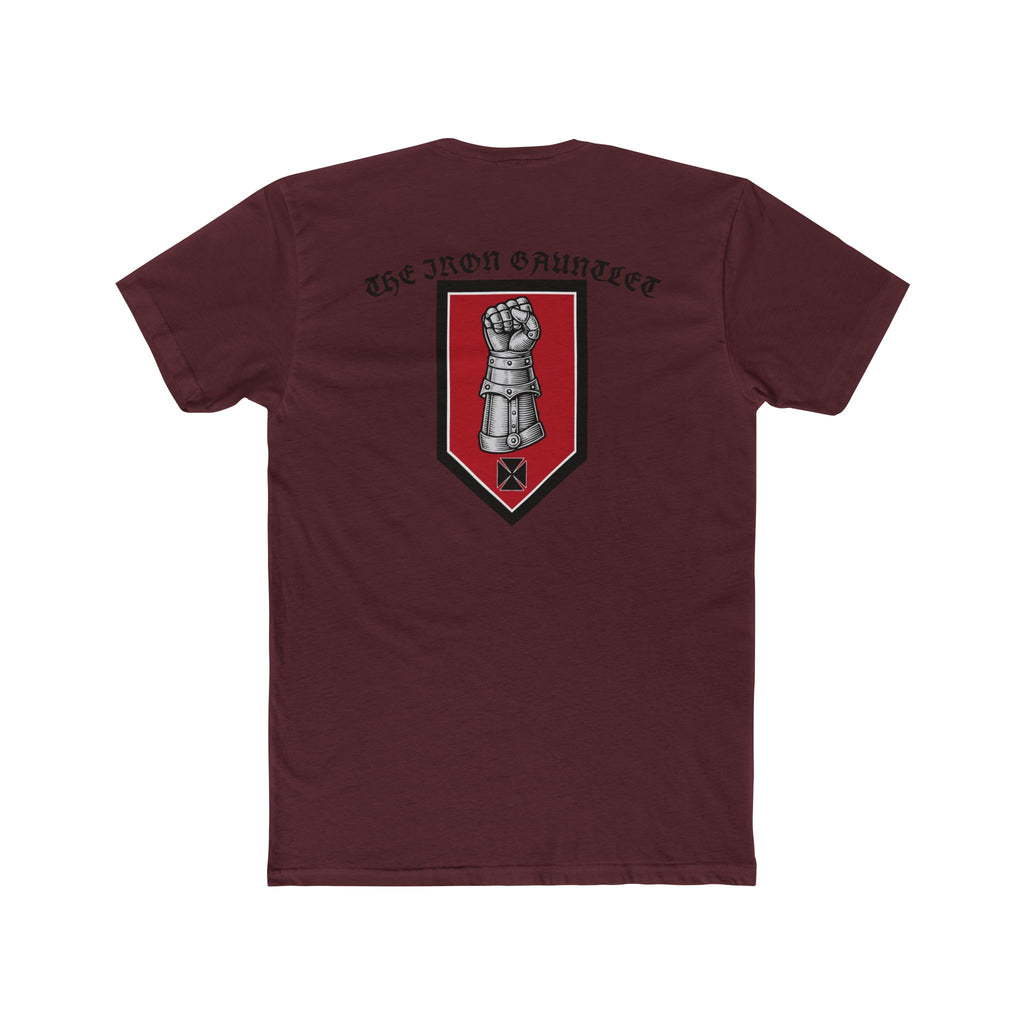 Copy of Unisex Cotton Crew Tee - The Iron Gauntlet "Find your inner knight" Graphic Tee