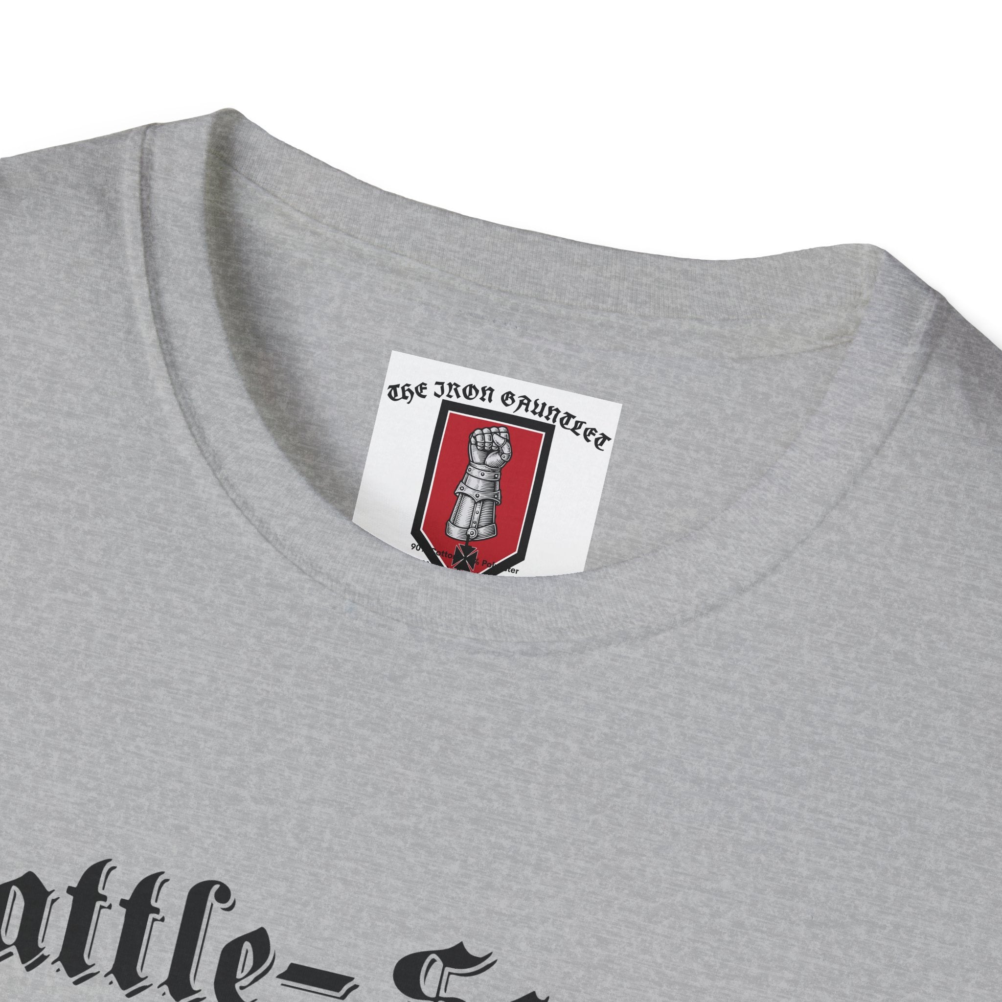 Battle-Scarred T-Shirt — Vintage Medieval Armor Graphic Tee