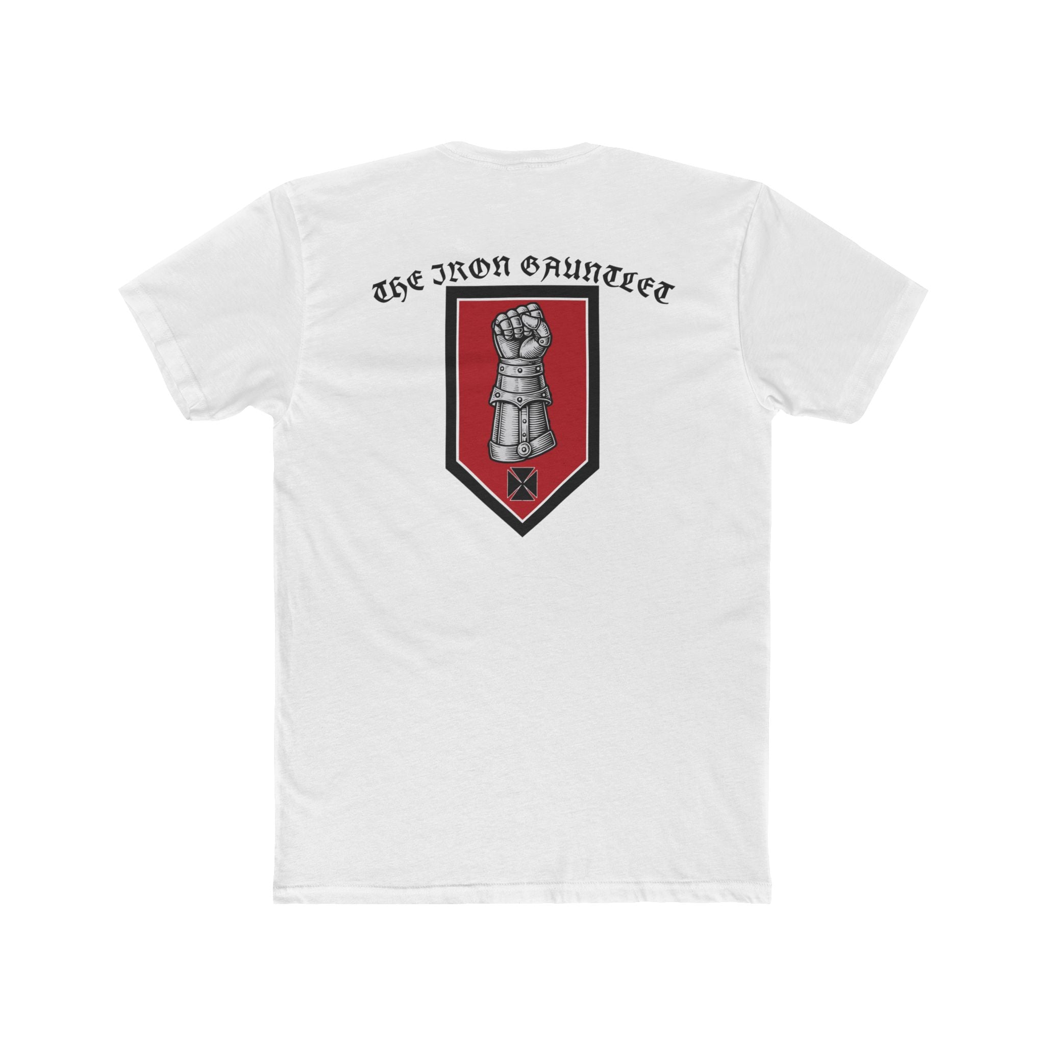 Copy of Unisex Cotton Crew Tee - The Iron Gauntlet "Find your inner knight" Graphic Tee