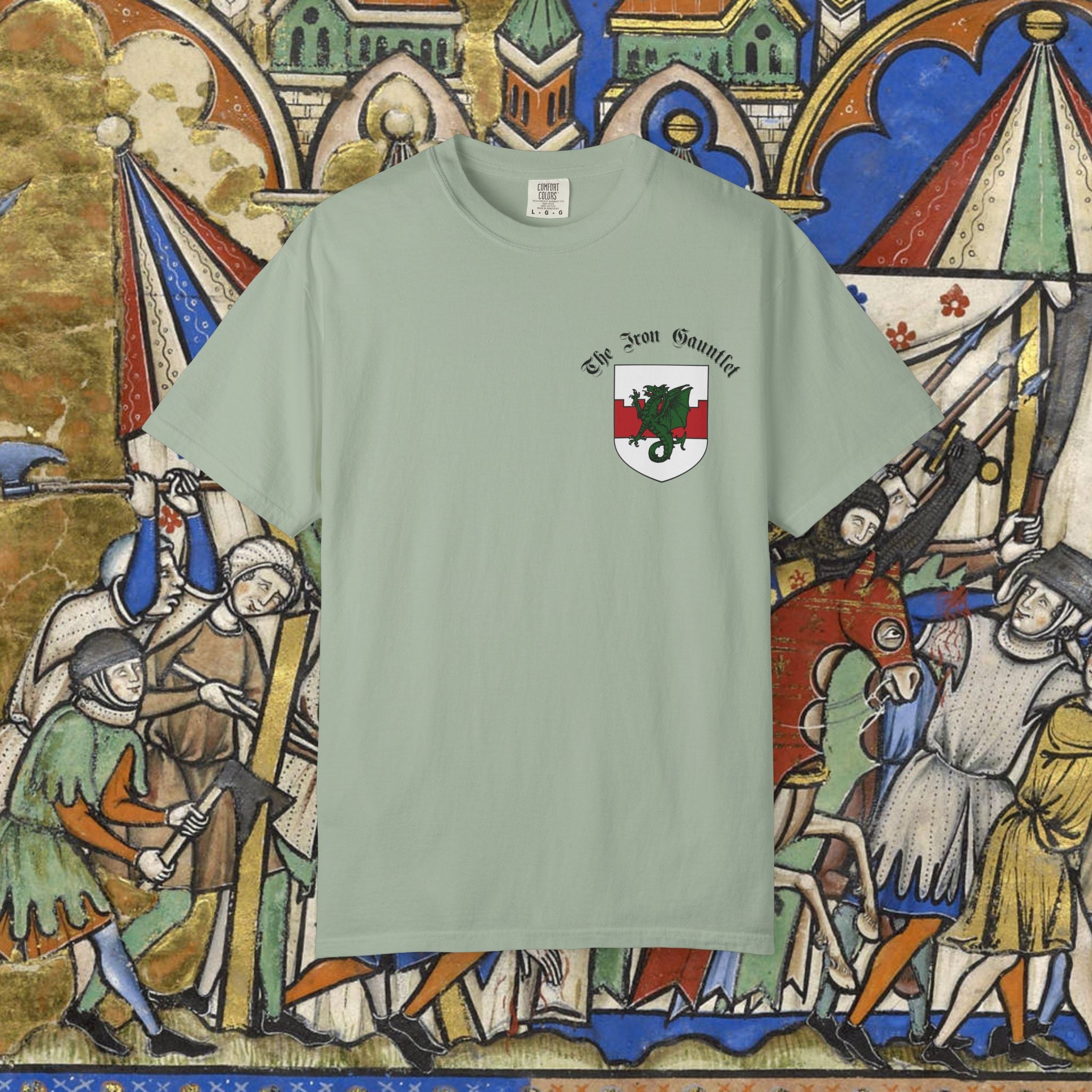 Not All Heroes Fight, Some Just Hug It Out — Funny Medieval T-Shirt