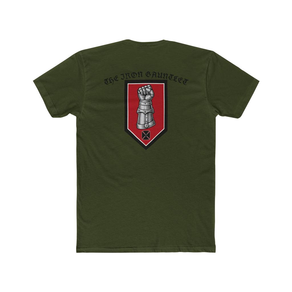 Copy of Unisex Cotton Crew Tee - The Iron Gauntlet "Find your inner knight" Graphic Tee