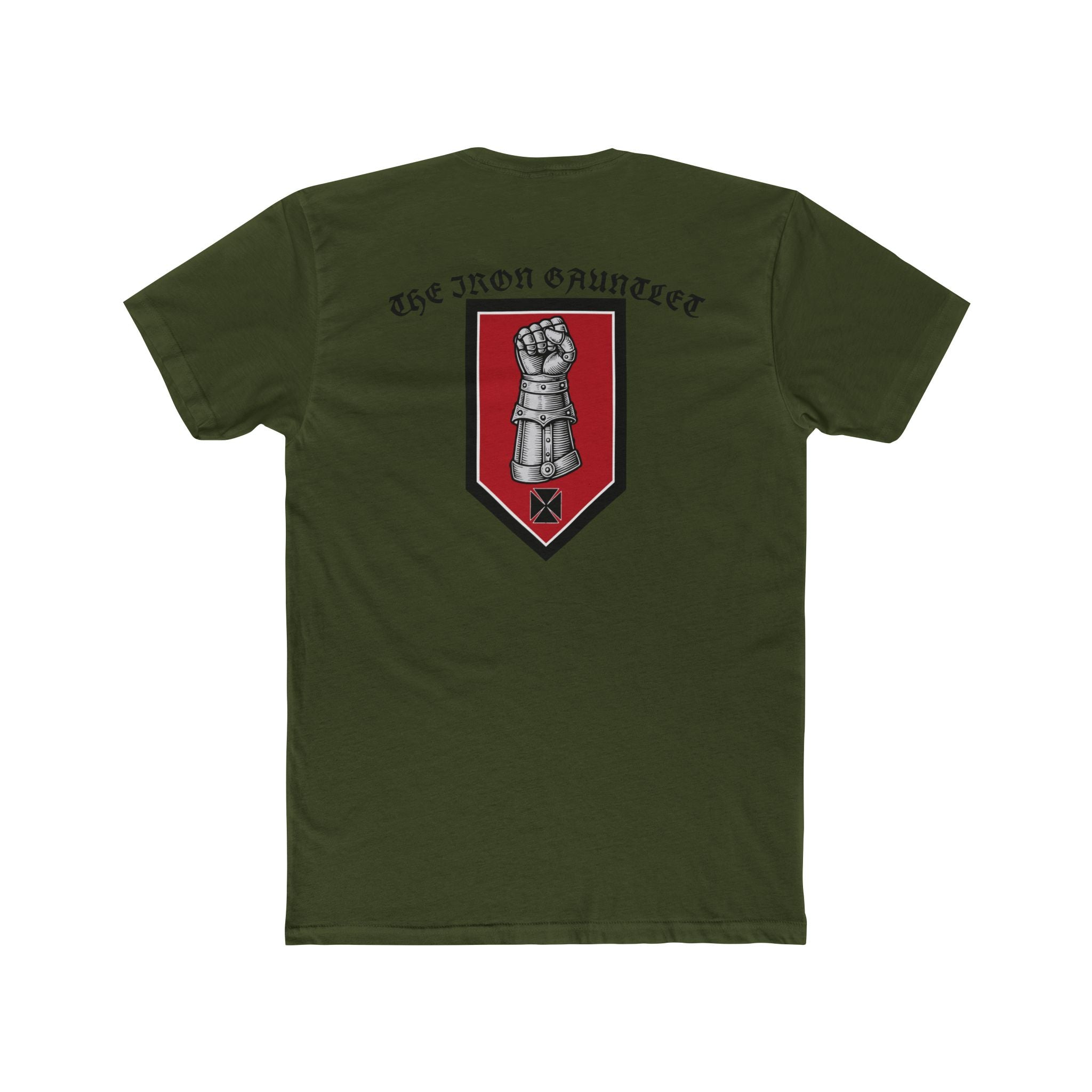 Copy of Unisex Cotton Crew Tee - The Iron Gauntlet "Find your inner knight" Graphic Tee