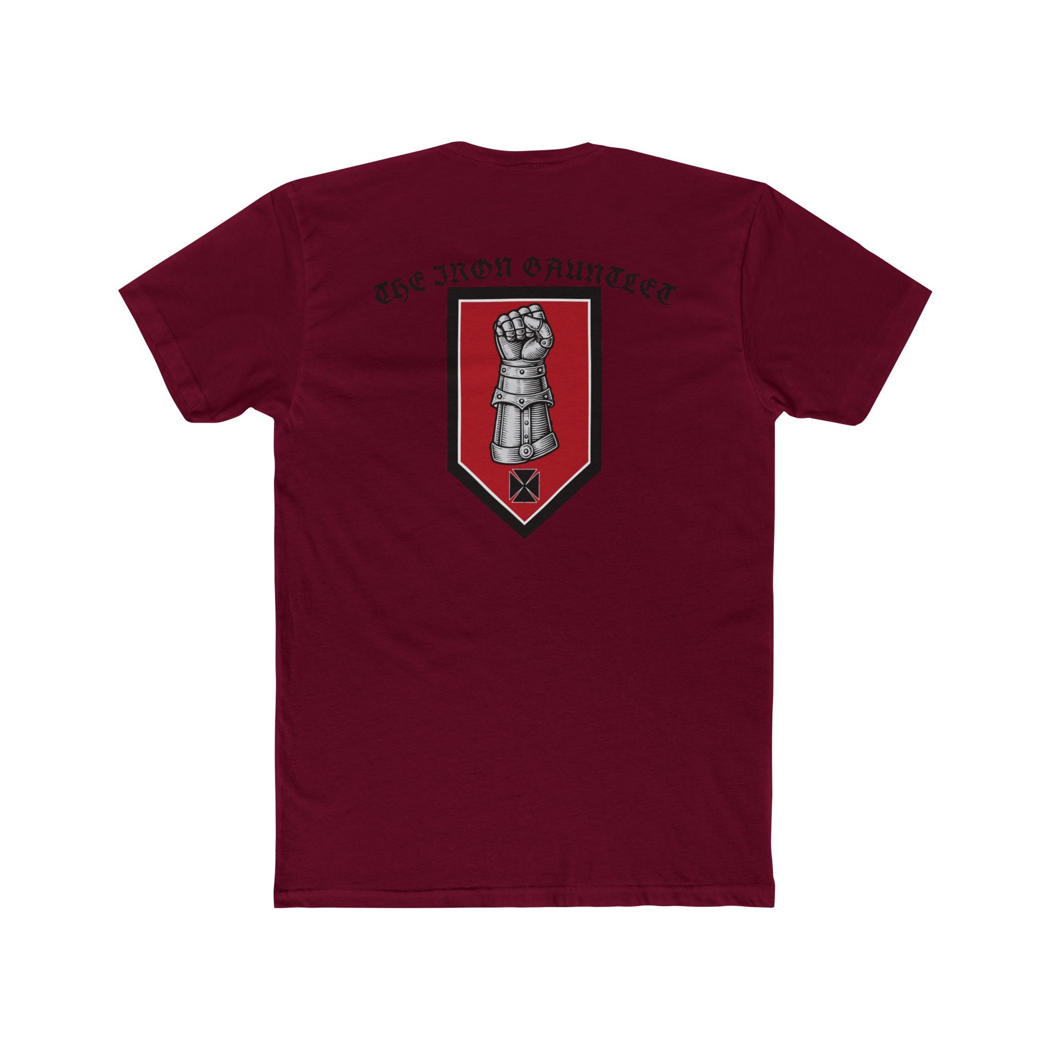 Copy of Unisex Cotton Crew Tee - The Iron Gauntlet "Find your inner knight" Graphic Tee