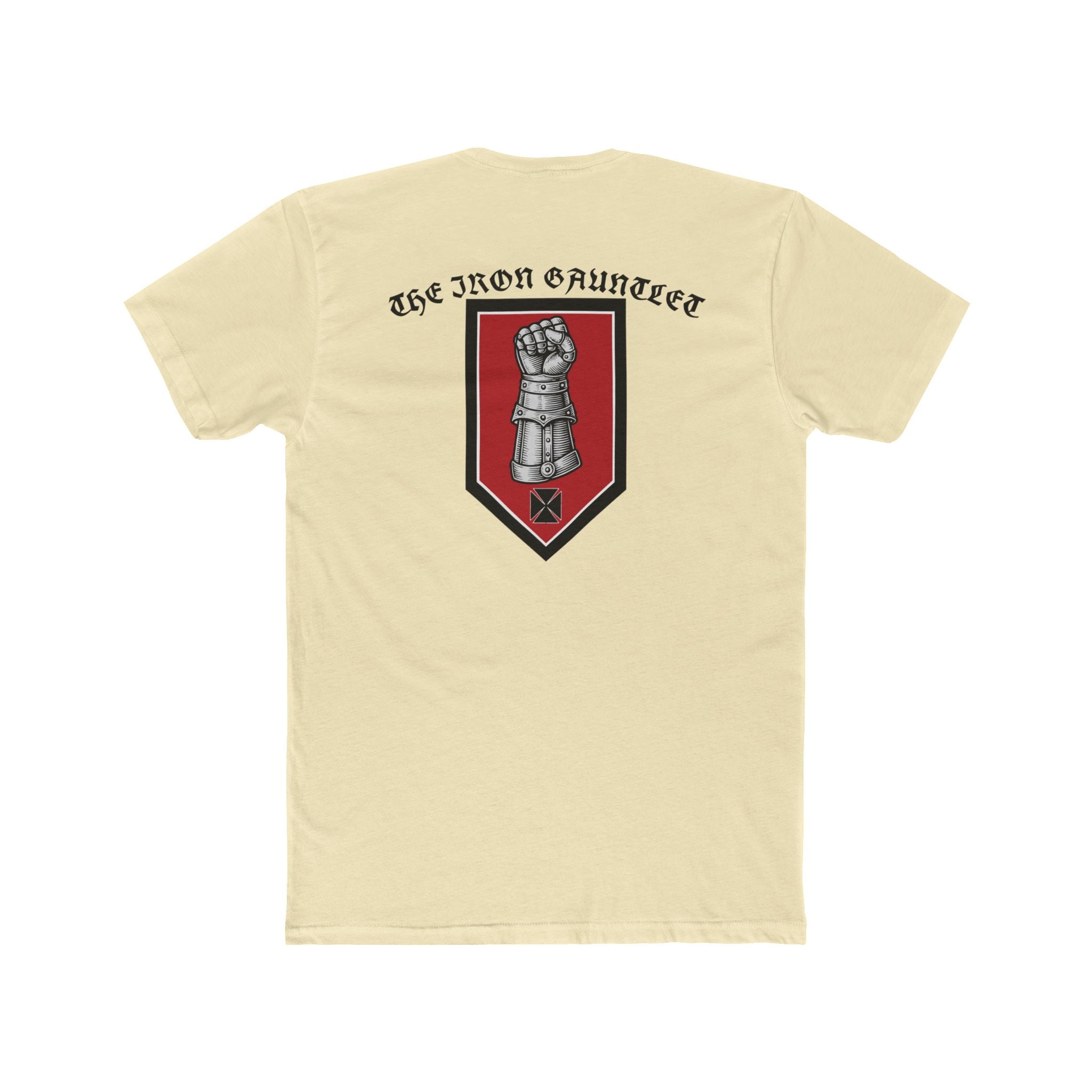 Copy of Unisex Cotton Crew Tee - The Iron Gauntlet "Find your inner knight" Graphic Tee