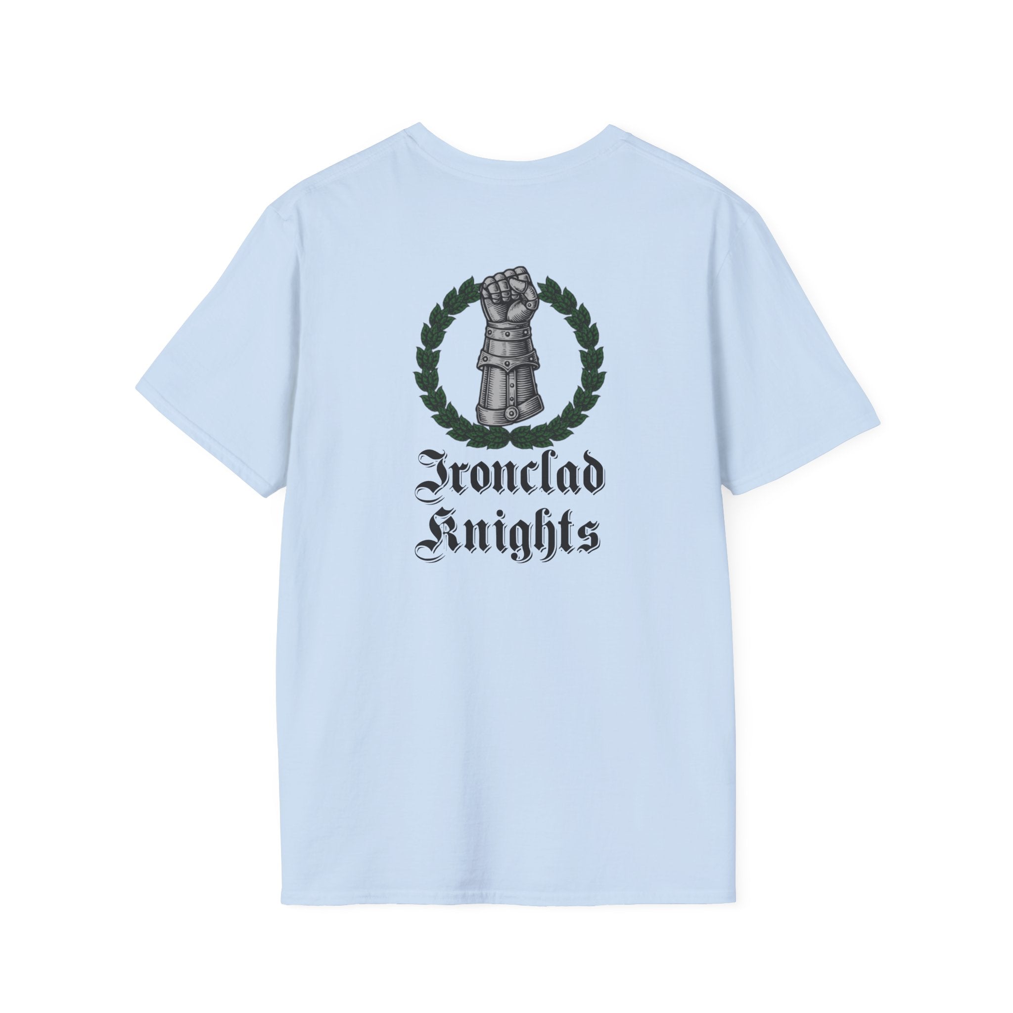Battle-Scarred T-Shirt — Vintage Medieval Armor Graphic Tee